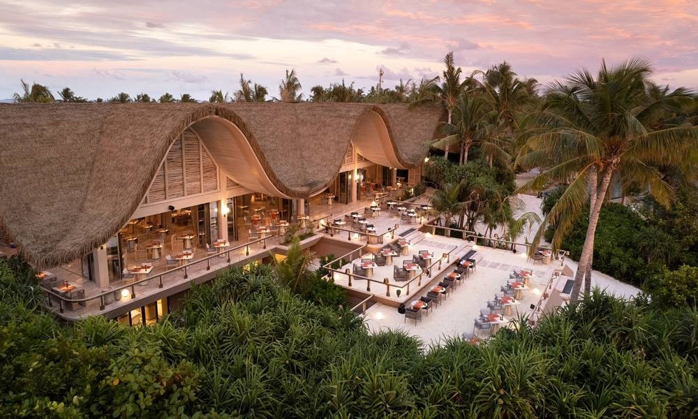 Romantic sunsets, ludicrously pretty villas, and impressive Turkish spa await to entice you at Ayada Maldives