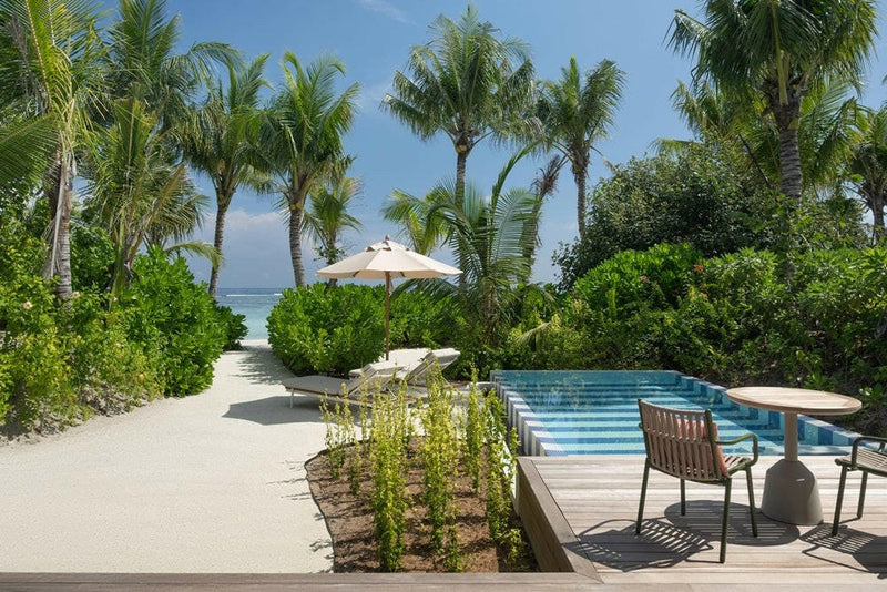 SO/ Maldives Beach Villa oceanfront exterior