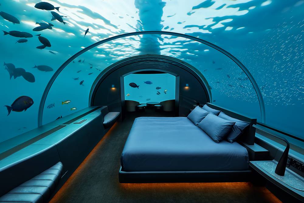 Conrad Maldives Rangali Island underwater luxury resort