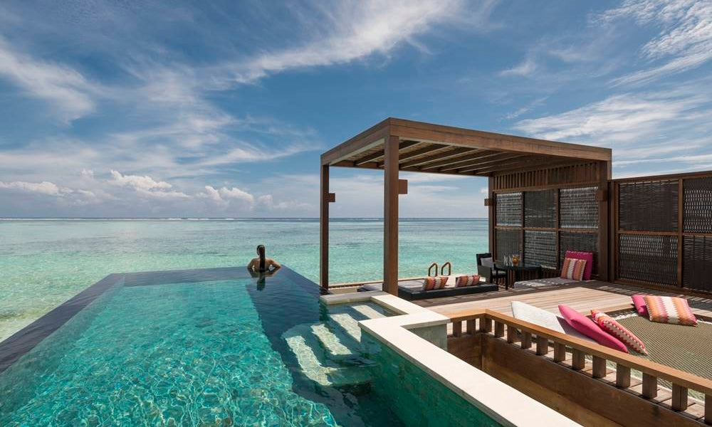 Discover the beauty of a true blue paradise at Four Seasons Kuda Hura, Maldives