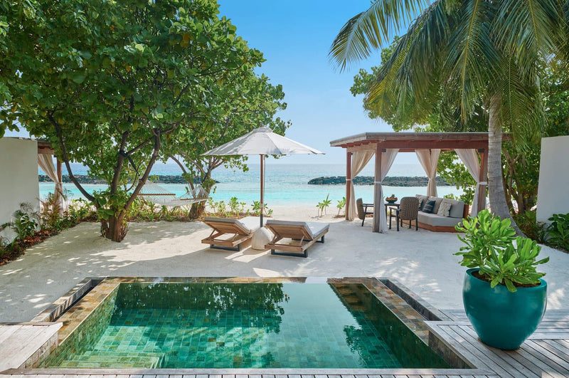 Another view of a Sunrise Beach Villa with Pool at Sirru Fen Fushi