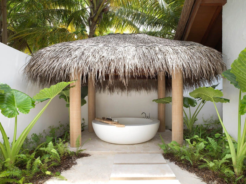 Another view of a Sunset Beach Villa with Pool at Sirru Fen Fushi