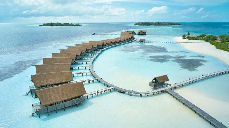 A Dhoni Water Villa at COMO Cocoa Island.