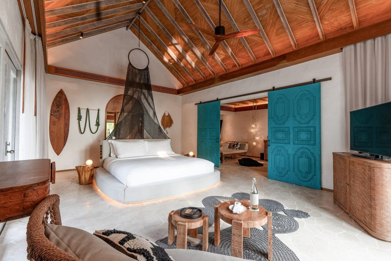 A Deluxe Beach Villa at Sirru Fen Fushi