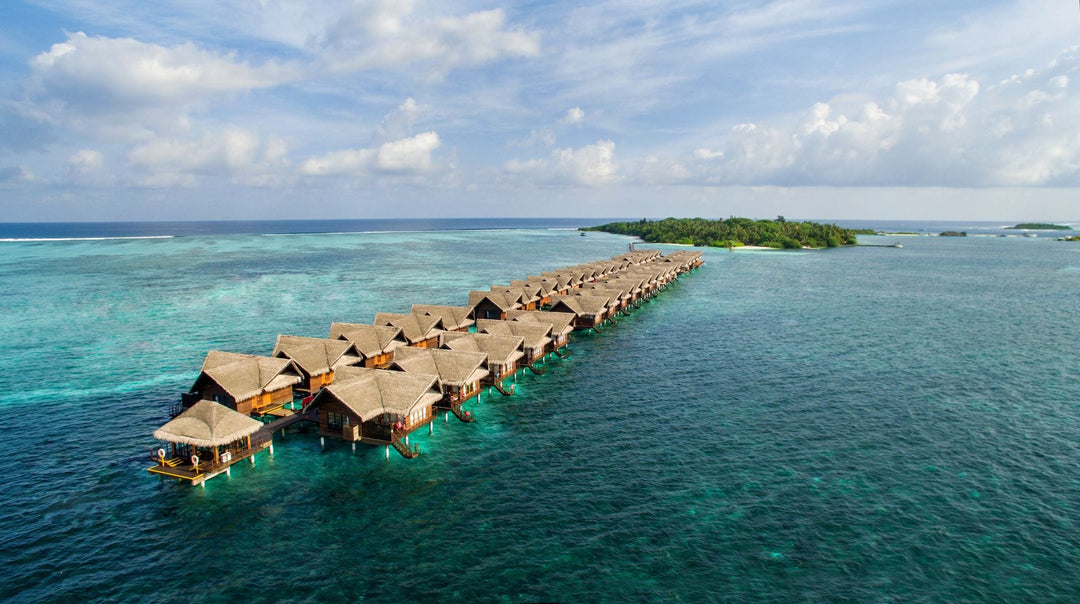 Adaaran Select Hudhuranfushi, the island and lagoon