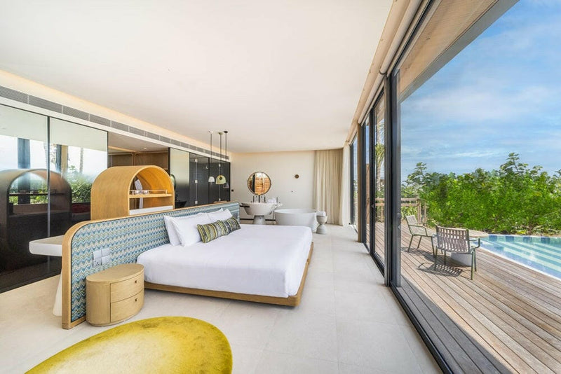 SO/ Maldives Beach Pool Villa interior design