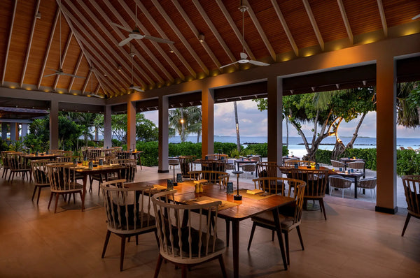 Jade restaurant at Niva Dhigali Maldives.