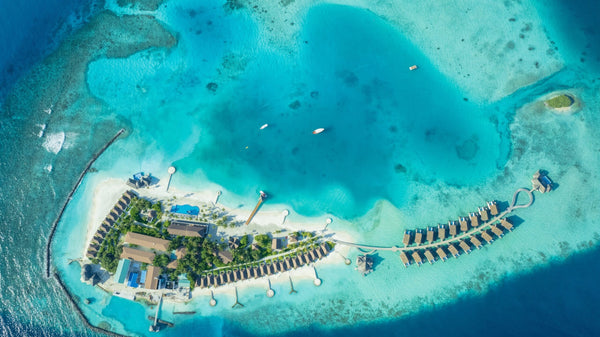 Another aerial view of NOOE Maldives Kunaavashi.