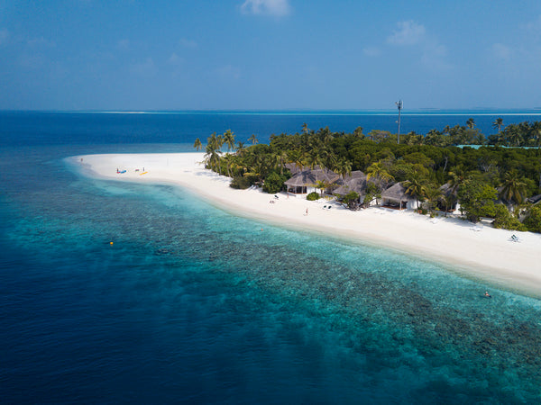 Another aerial view of Dreamland Maldives.