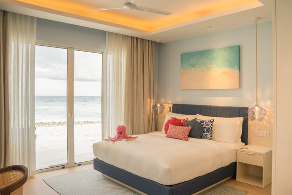 A fifth view of a Beach Suite at Eri Maldives.