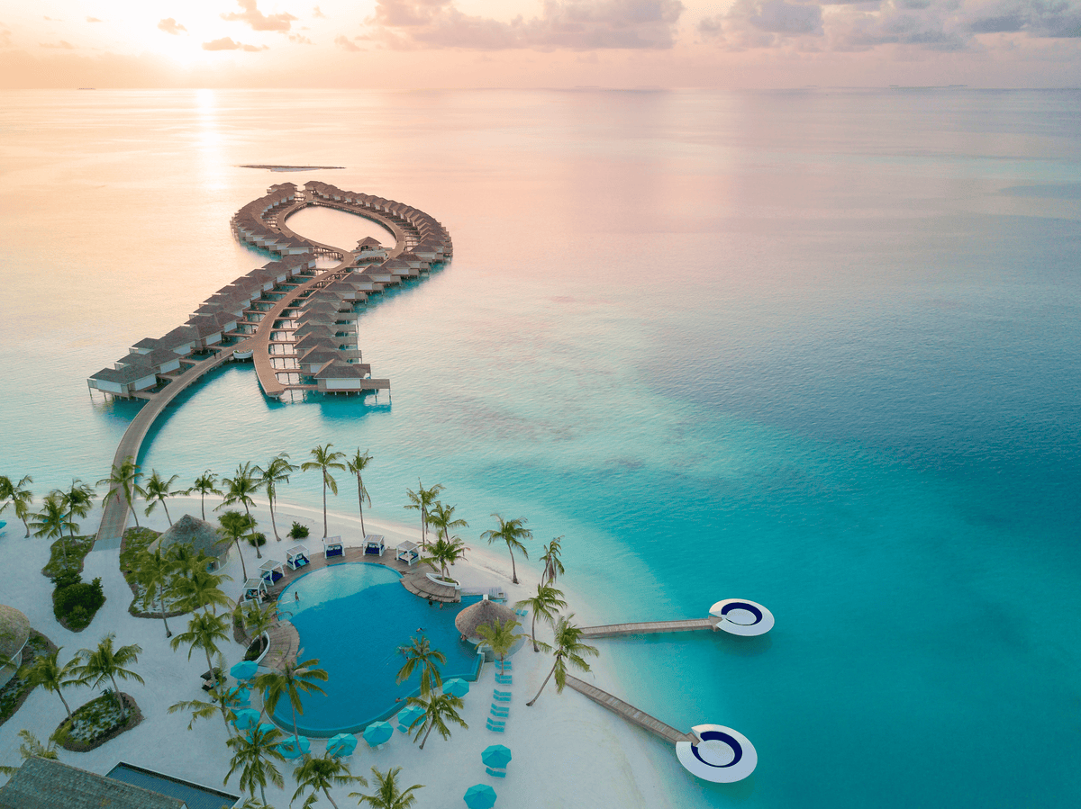 Kandima Maldives in Dhaalu Atoll.