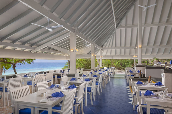 The main restaurant at Adaaran Club Rannalhi