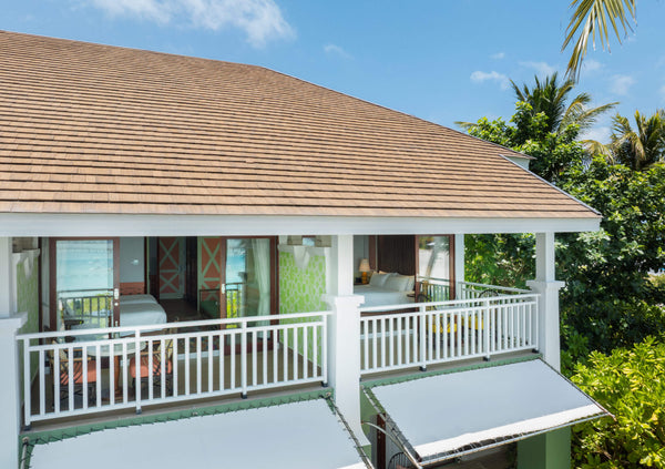 The view from a Sky Room at SAii Lagoon Maldives.
