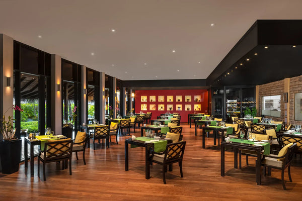 The main restaurant at Adaaran Prestige Vadoo