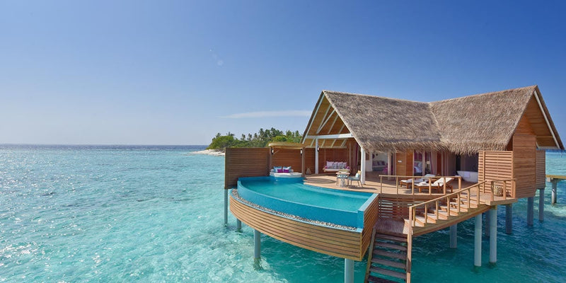A Water Pool Villa at Milaidhoo Maldives.