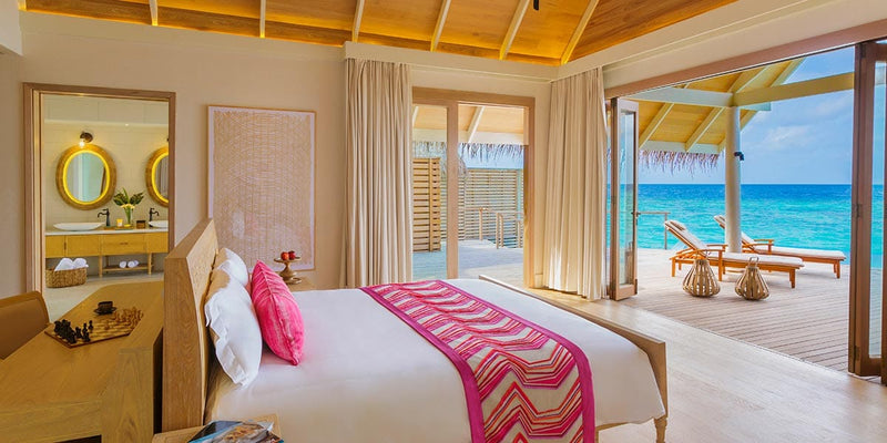 A fourth view of a Water Pool Villa at Milaidhoo Maldives.