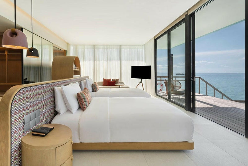 SO/ Maldives Overwater Villa interior