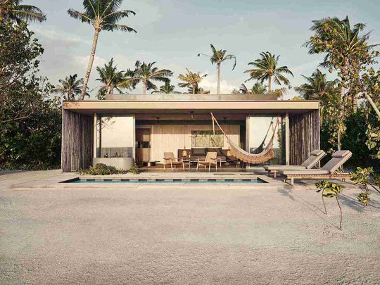 Patina Maldives, Fari Islands — One Bedroom Sunset Beach Pool Villa exterior