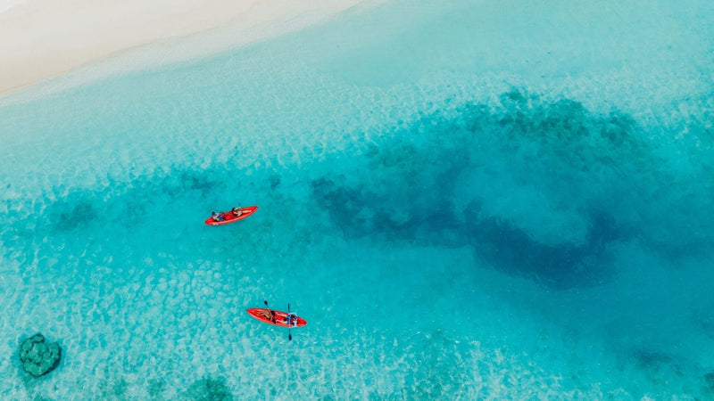 Paddleboarding at Nova Maldives