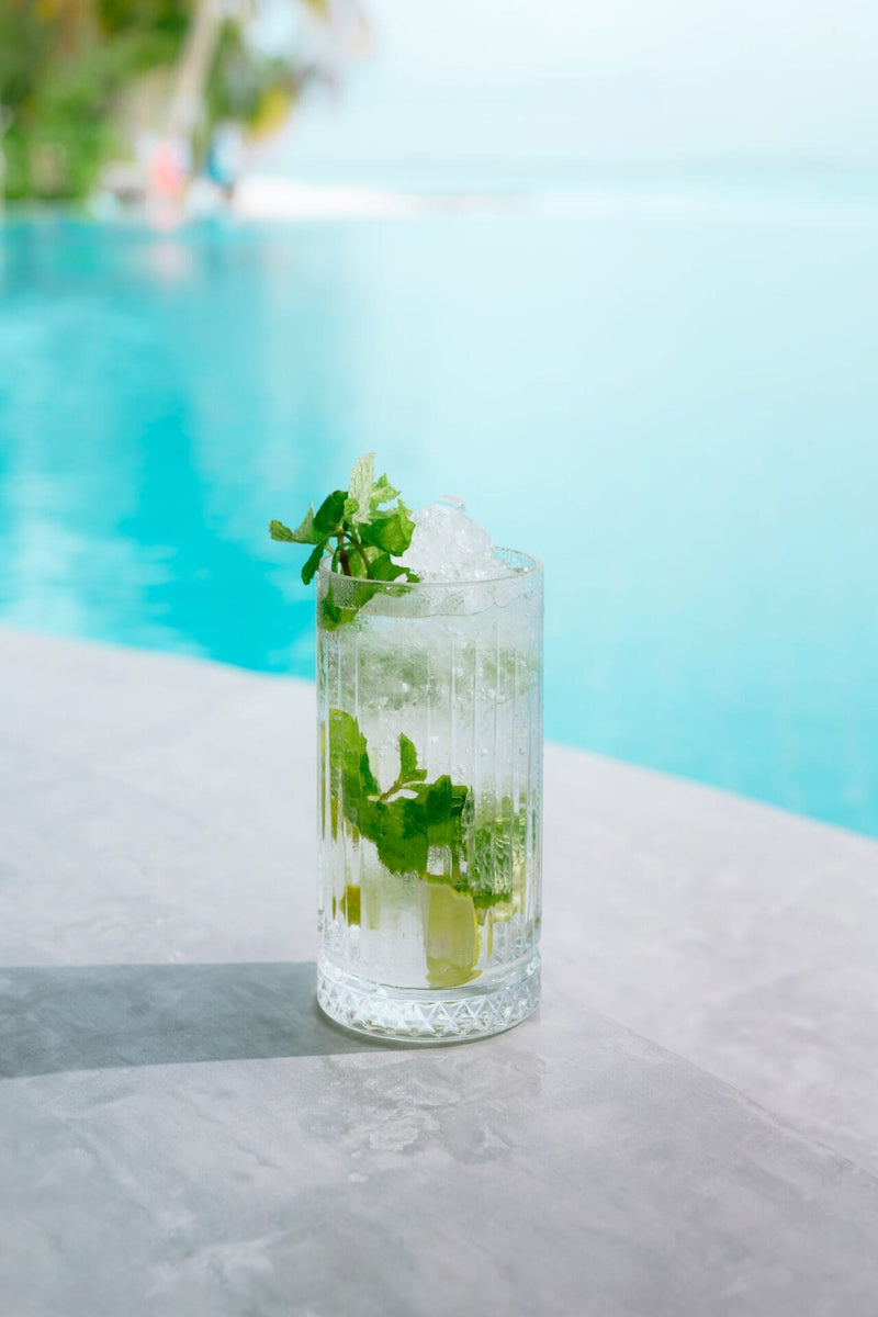 A drink at the Solis pool bar at Nova Maldives