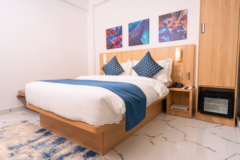 Standard Room at Arrival Beach & Spa with a double bed