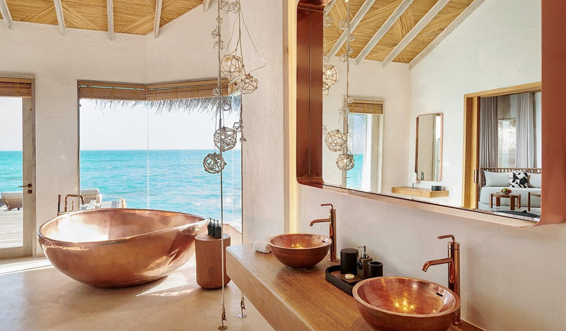 A Sunrise Water Villa with Pool at Sirru Fen Fushi