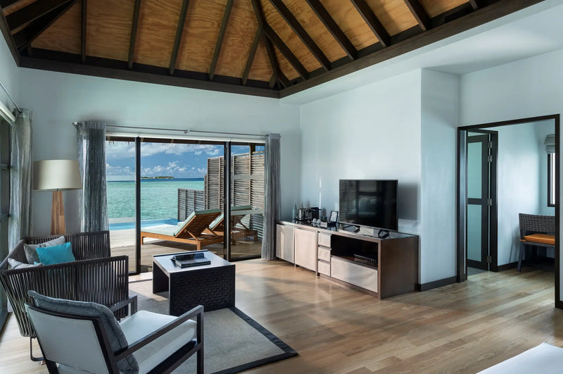 A Water Bungalow with Pool at Niva Velassaru Maldives, from the room to the view