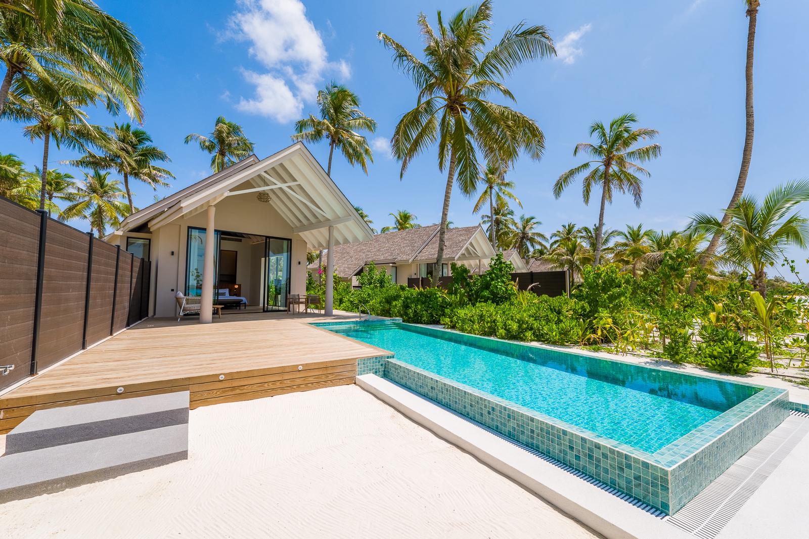 ananea Madivaru Maldives, North Ari Atoll — beach villa exterior