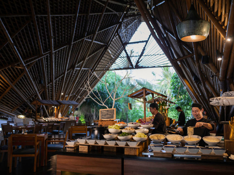 Breakfast at Kuredhivaru Resort & Spa Maldives.
