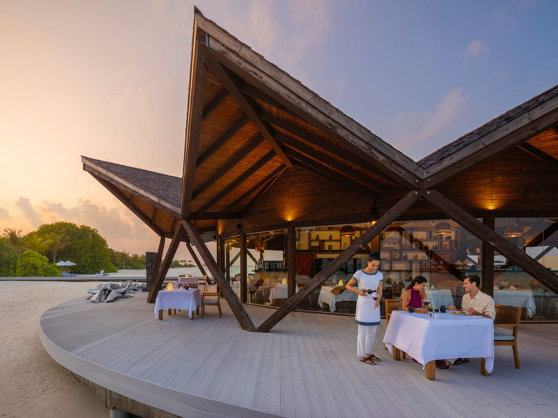 Bodumas restaurant at Kuredhivaru Resort & Spa Maldives.