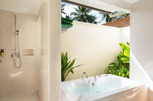 Another view of a Deluxe Pool Villa at Niva Kurumba Maldives.