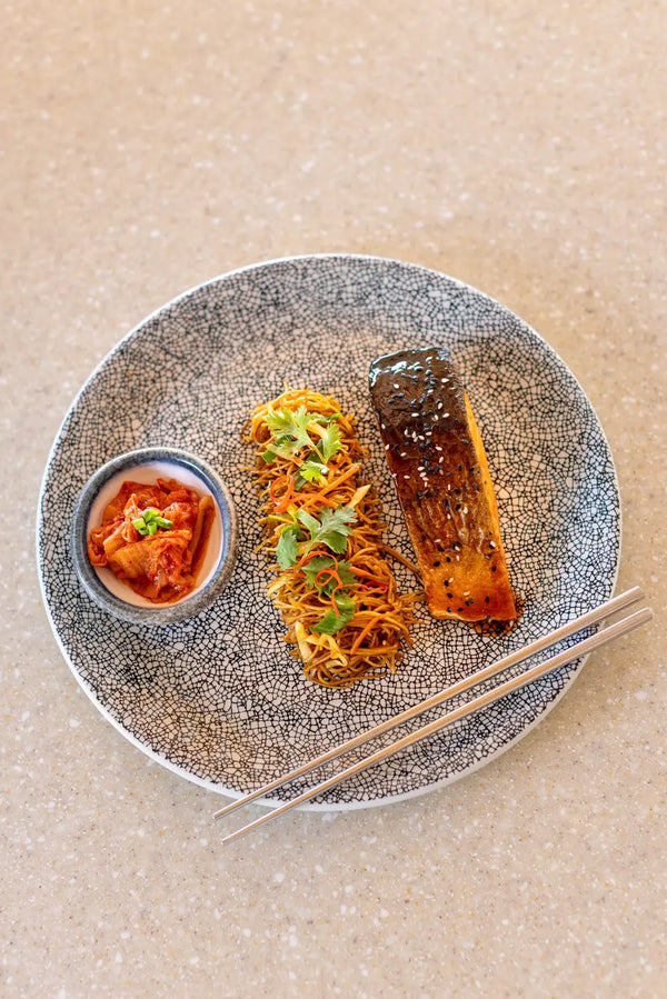 Salmon at Jade, Niva Dhigali Maldives.
