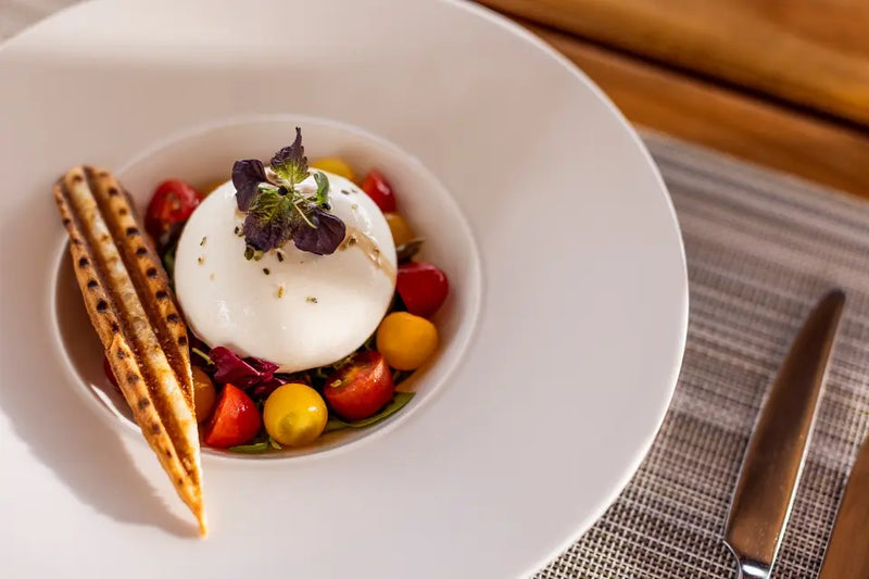 Burrata at Sand, Niva Velassaru Maldives.