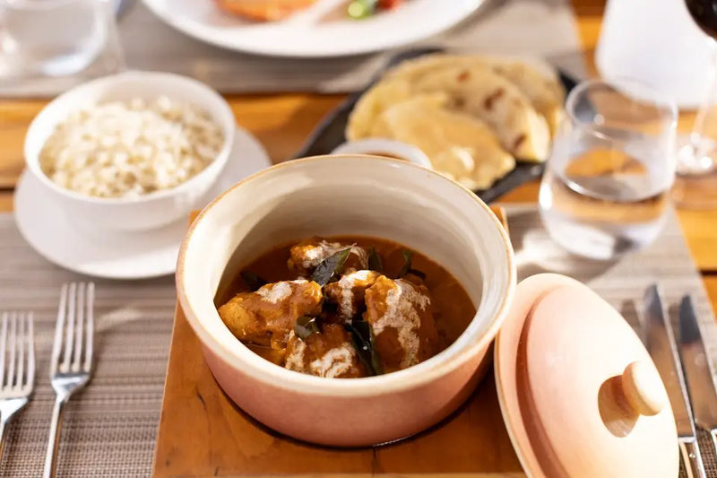 A curry at Sand, Niva Velassaru Maldives.