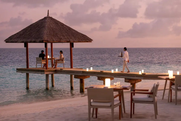 The overwater cabana at Sand, Niva Velassaru Maldives.