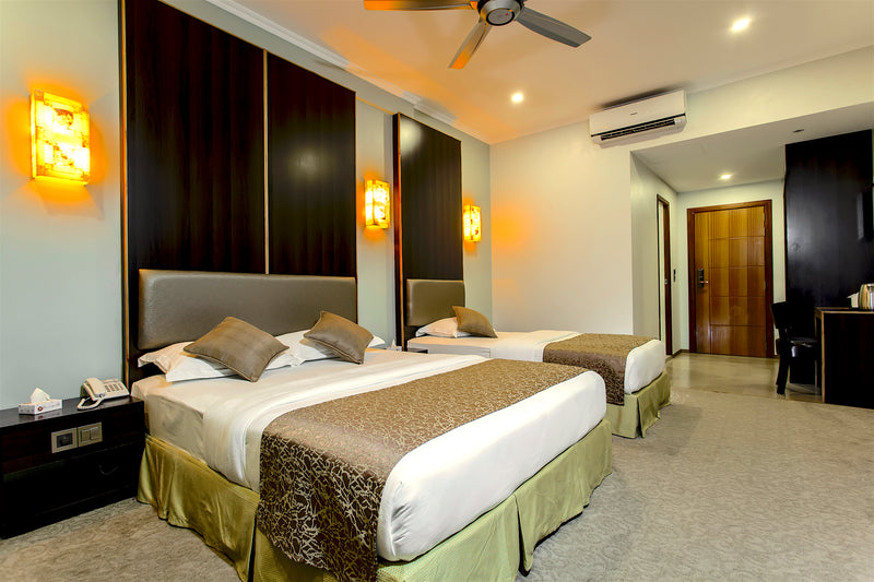 Family room at Kaani Village & Spa