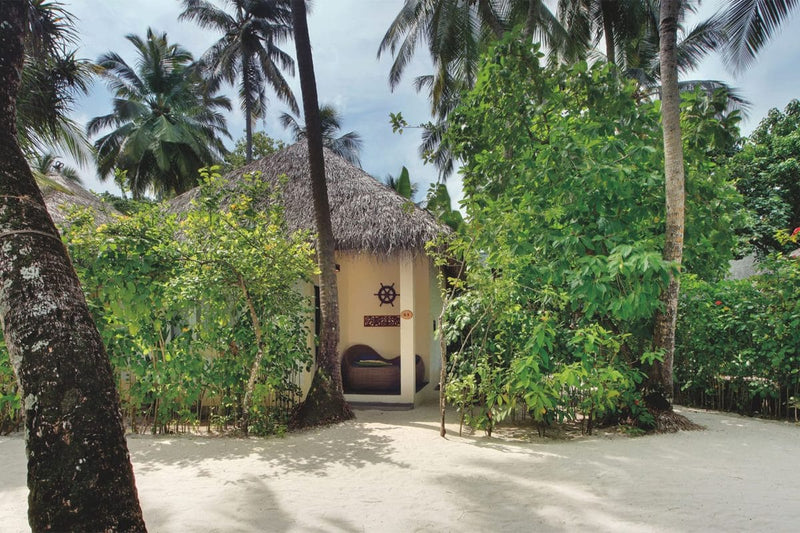 A Garden Room at Nika Island Resort & Spa.