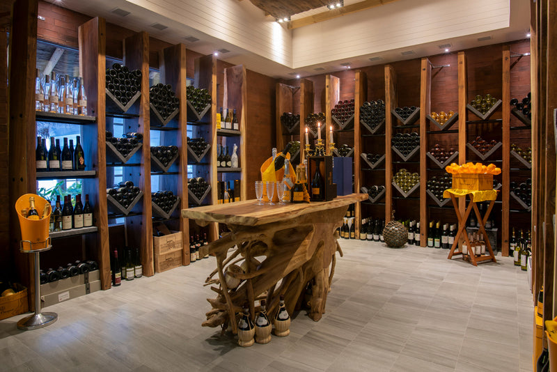 The wine cellar at You & Me Maldives.
