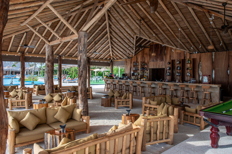 The bar at You & Me Maldives.