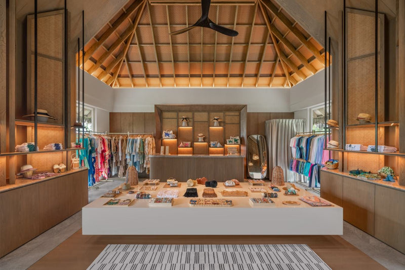 The resort boutique at JW Marriott Maldives Kaafu Atoll Island Resort