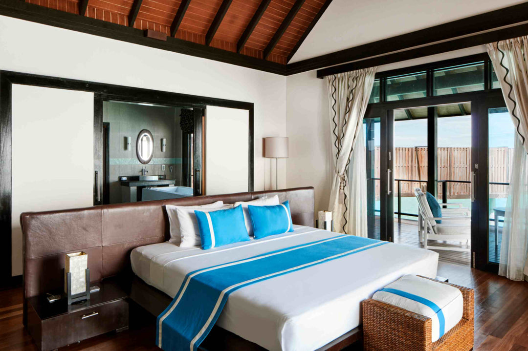 Inside an Aqua Retreat at Sun Siyam Iru Fushi, a two-bedroom retreat