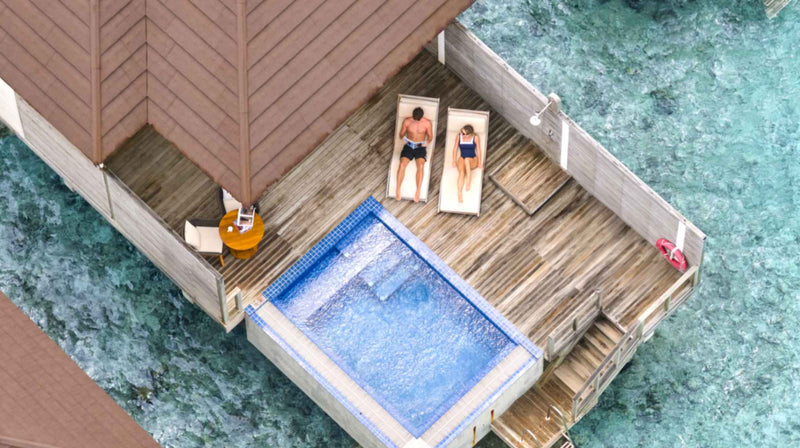 Romantic Water Villa with Pool at Sun Siyam Romance, the adults-only island at Olhuveli, Maldives