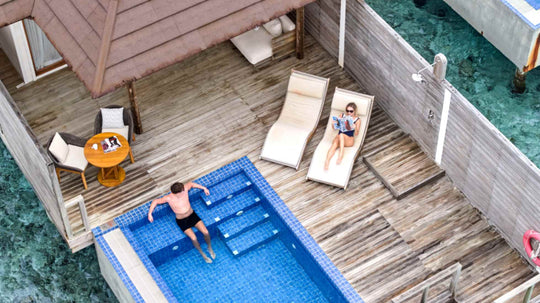 Overwater Romantic Water Villa with Pool at Sun Siyam Romance, Maldives