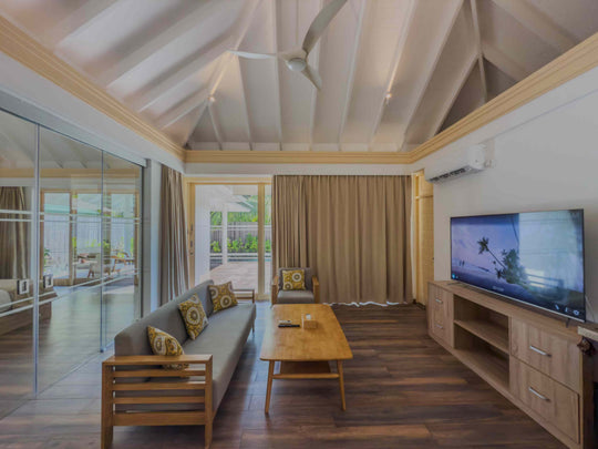 Villa interior at Siyam World, Noonu Atoll, Maldives