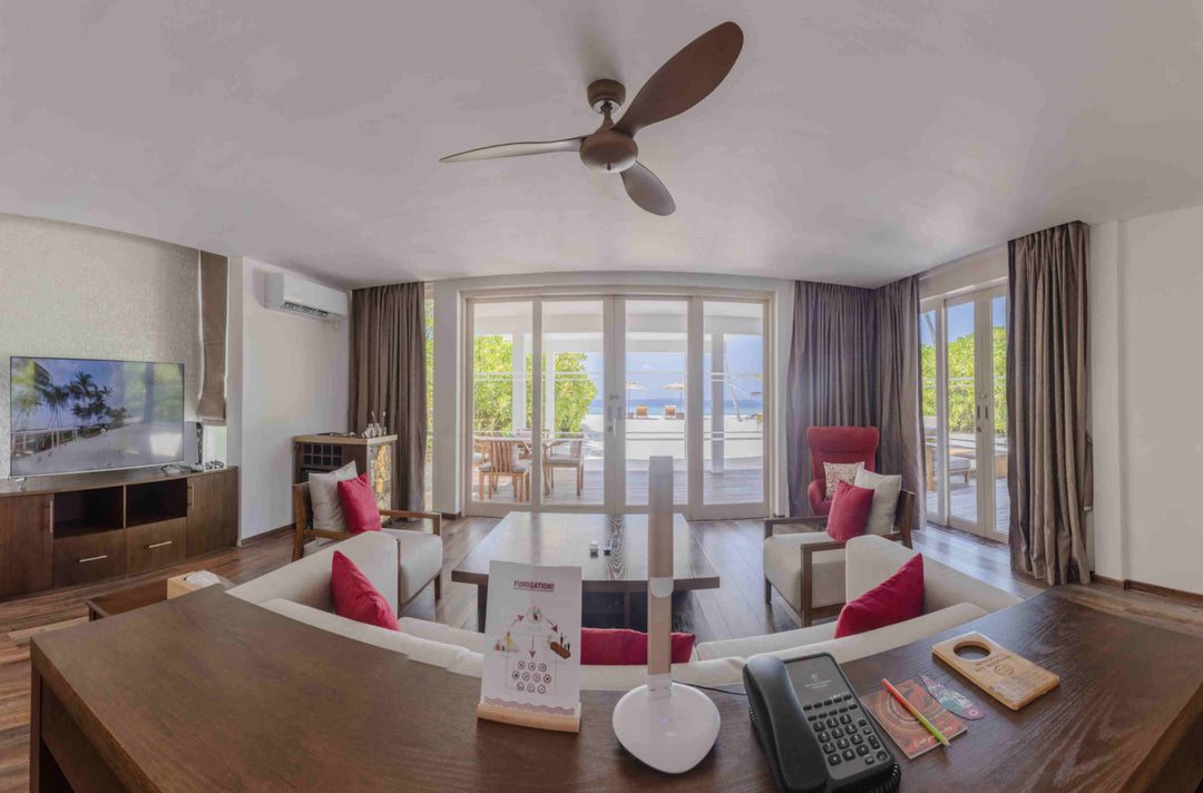 Villa exterior and private pool at Siyam World, Noonu Atoll, Maldives