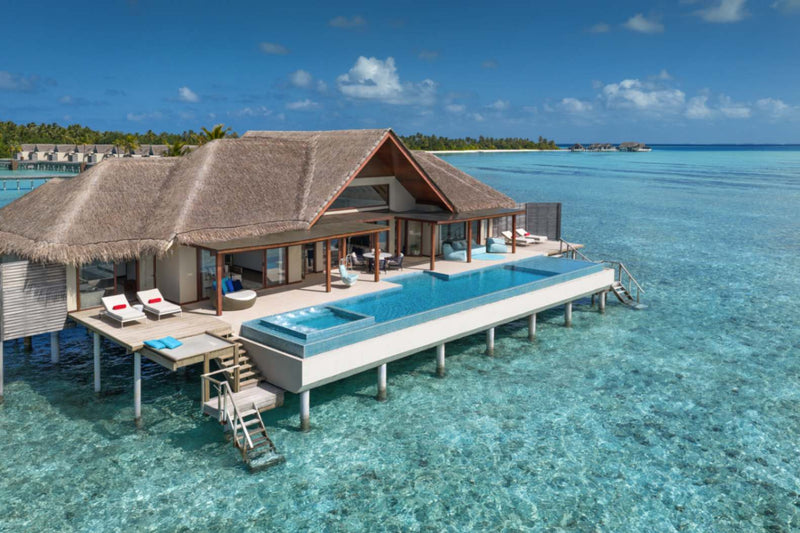 Exterior of a Two Bedroom Ocean Pool Pavilion at Niyama Private Islands