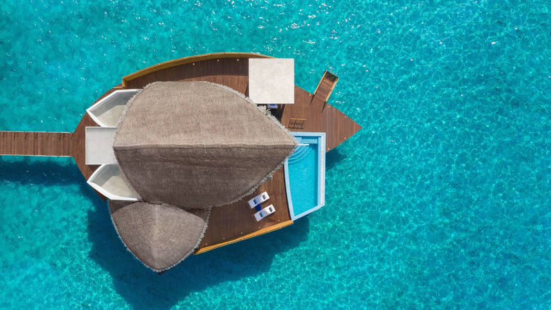 A Duplex Overwater Pool Villa at JW Marriott Maldives Resort & Spa