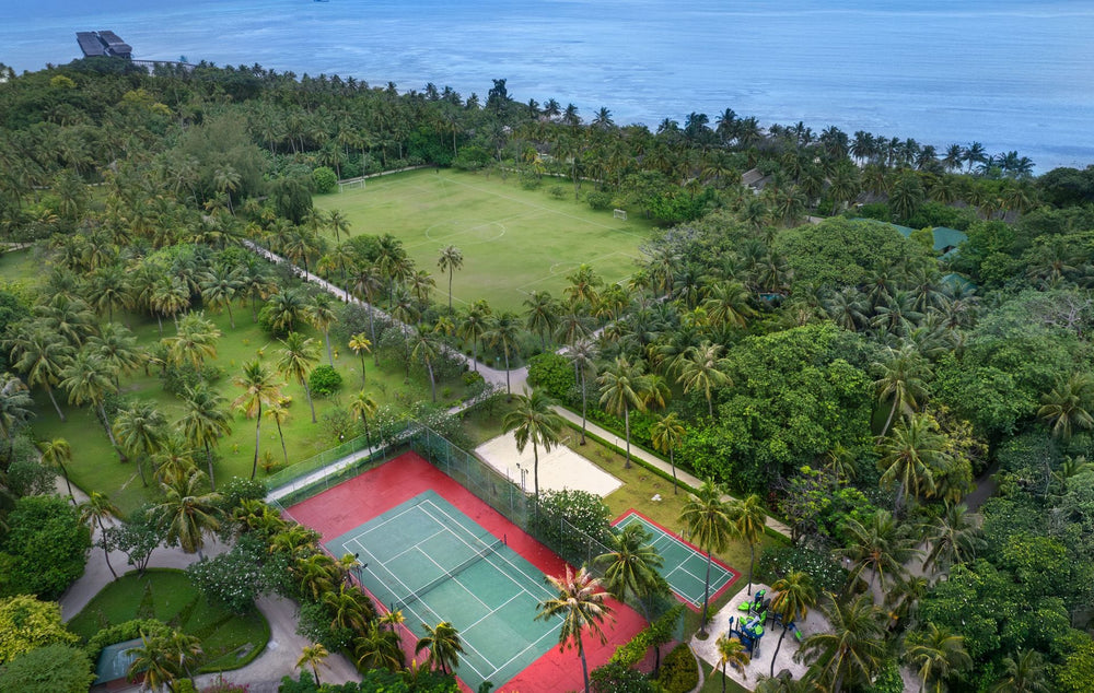 Adaaran Select Hudhuranfushi seen from the air