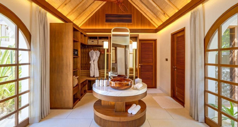 A bathroom at RAH GILI Maldives.