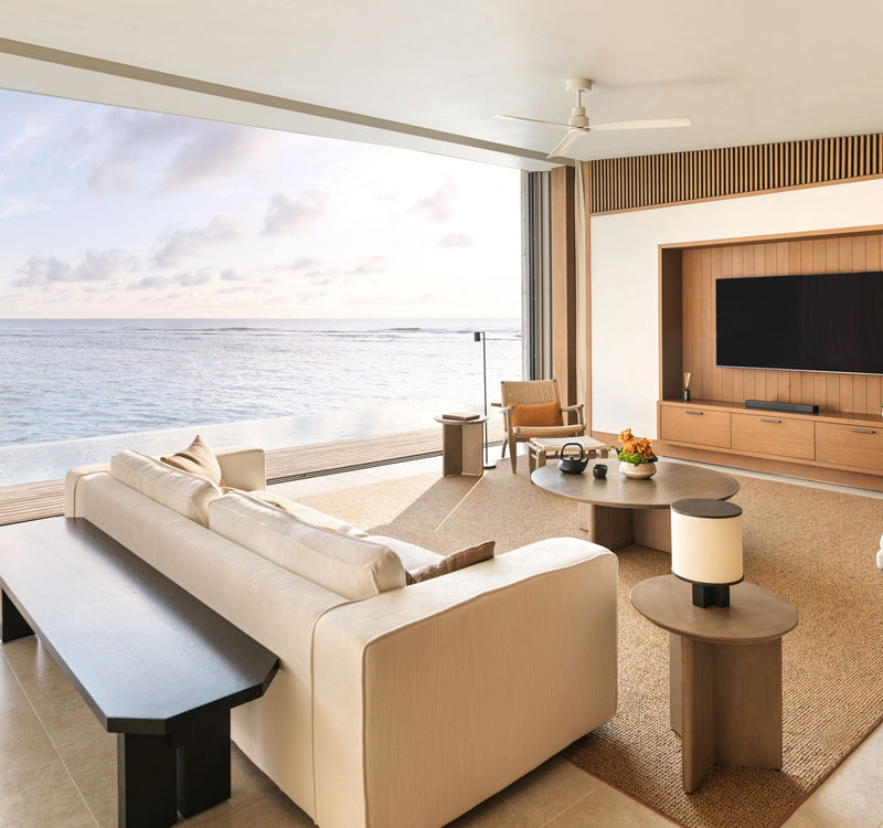 Villas over the water at The Ritz-Carlton Maldives, Fari Islands